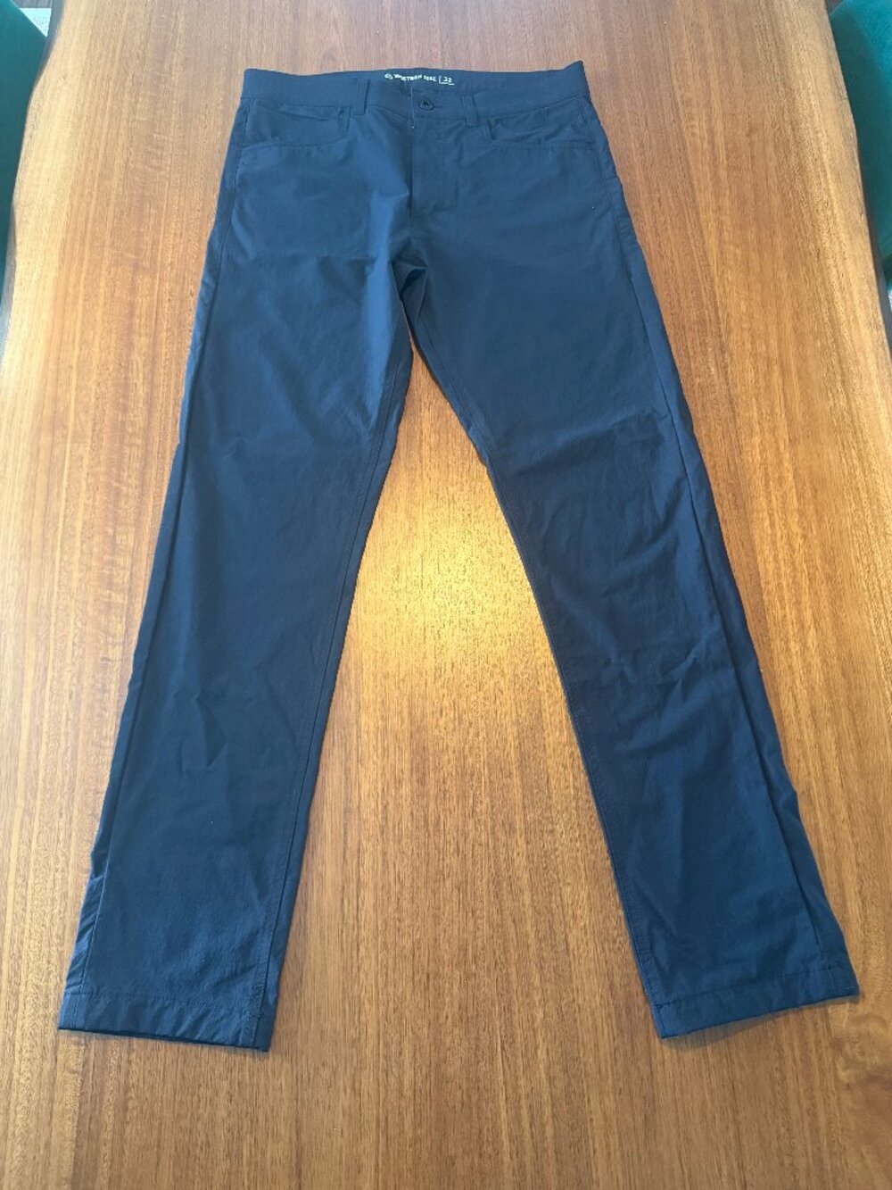 Western Rise Evolution Pant Men's 32x32/34 Navy Lightweight Travel Stretch